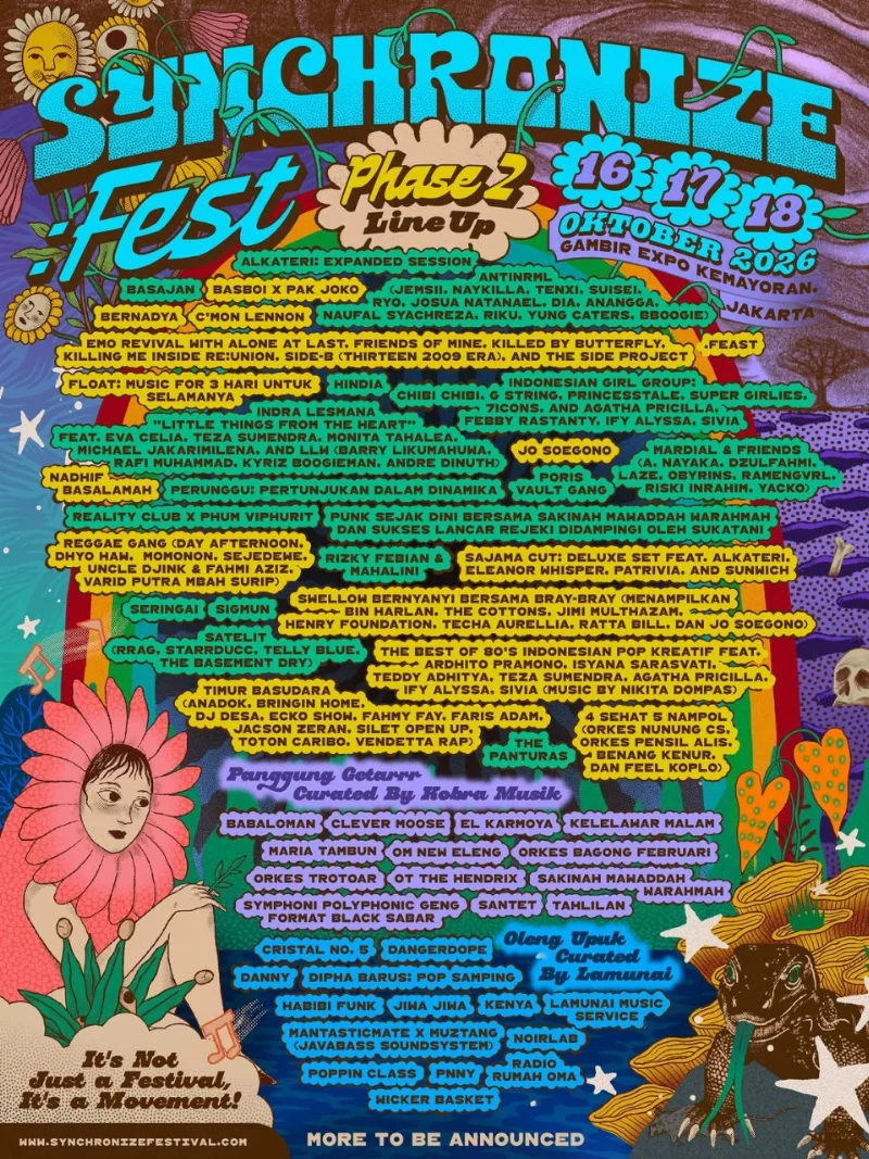 Poster Synchronize Fest 2026