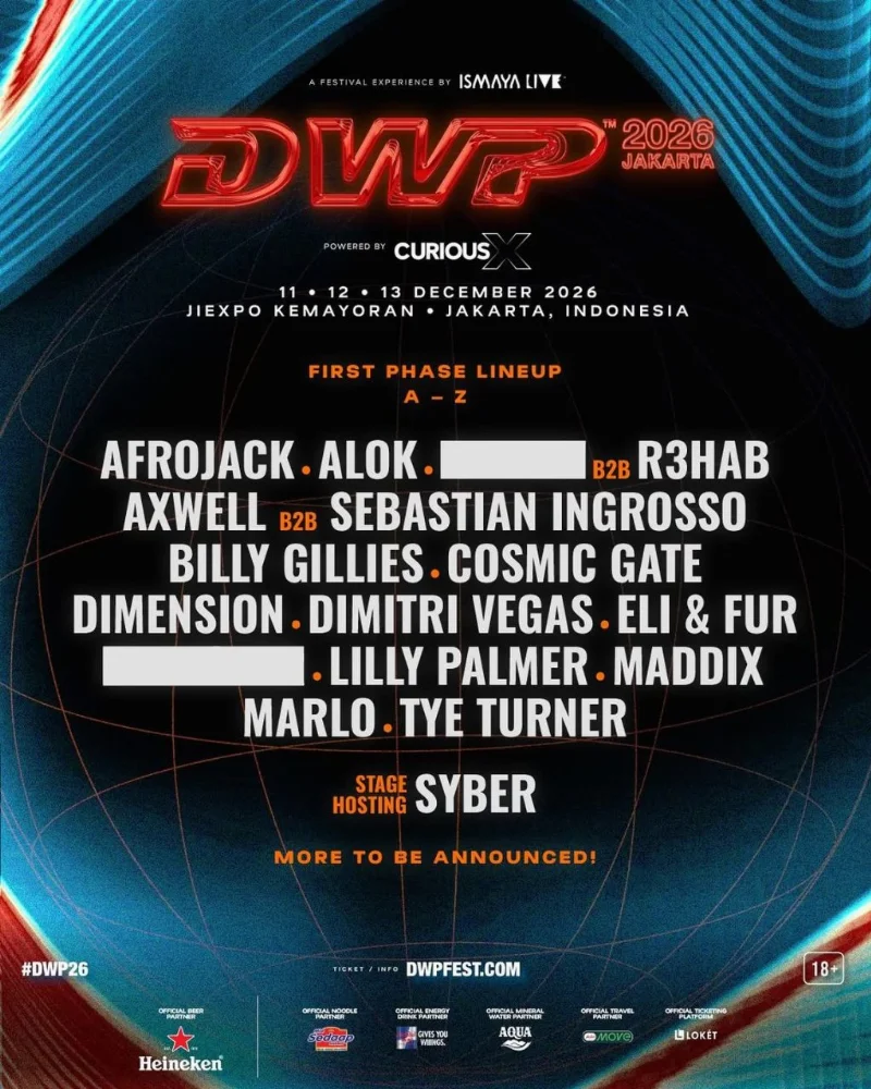 Poster DWP 2026 Jakarta