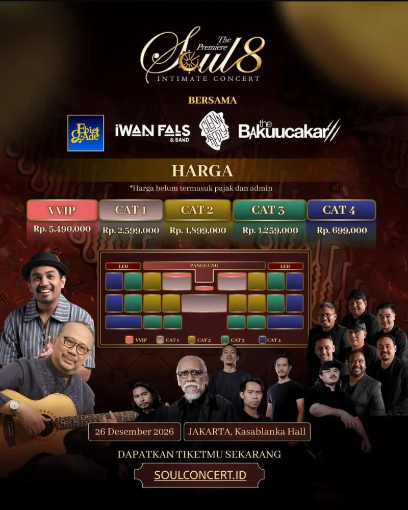 Poster The Premiere Soul 8 Intimate Concert