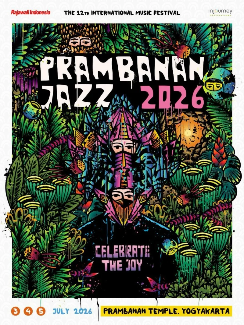 Poster Prambanan Jazz 2026