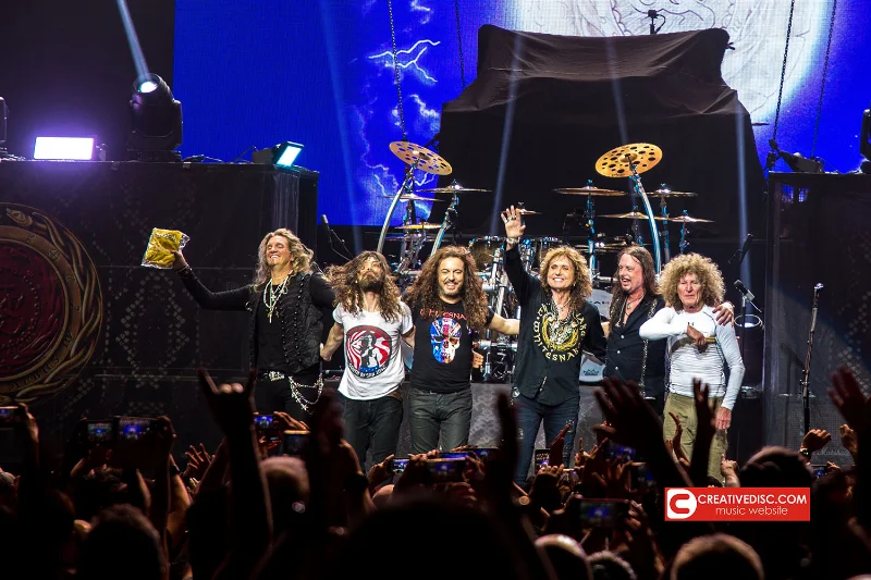 Poster Sengatan Berbisa Scorpions & Whitesnake di Singapore Rockfest II