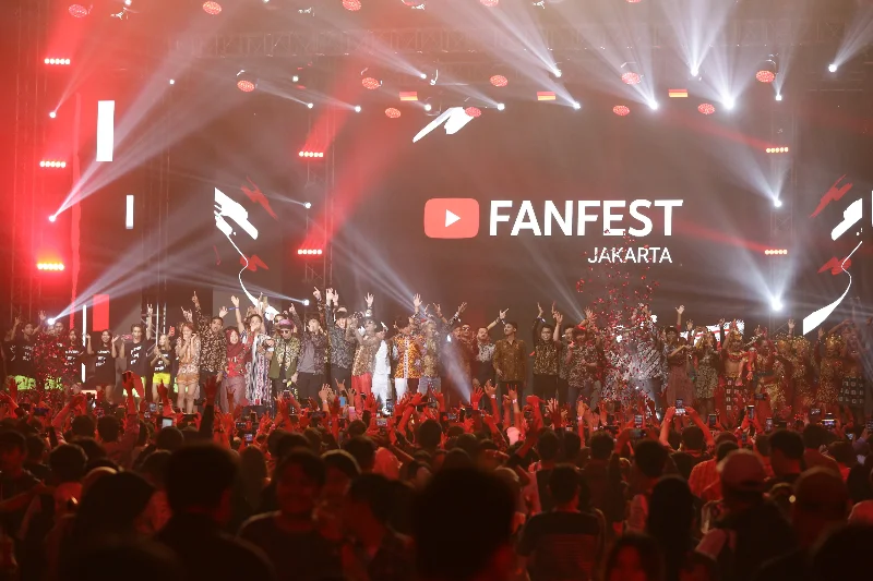 Poster HRVY, Atta Halilintar Hingga Young Lex Meriahkan Gelaran YouTube FanFest 2019 di Jakarta