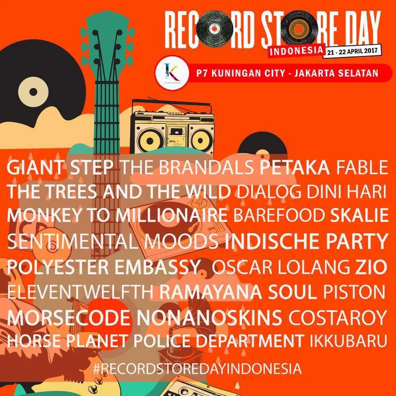 Poster Record Store Day 2017