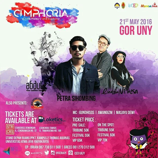 Poster HIMPUNAN SIPIL MAHASISWA UNIVERSITAS ATMA JAYA - CIMPHORIA 2016