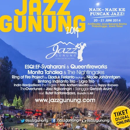 Poster Jazz Gunung 2014