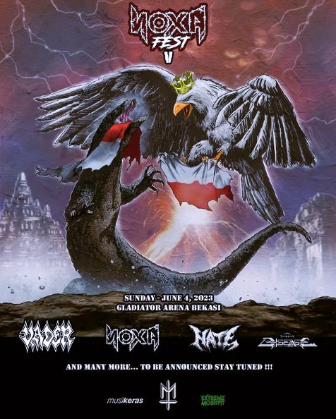 Poster NOXAFEST V Dikobarkan Lagi, Hadirkan Tiga Band Polandia
