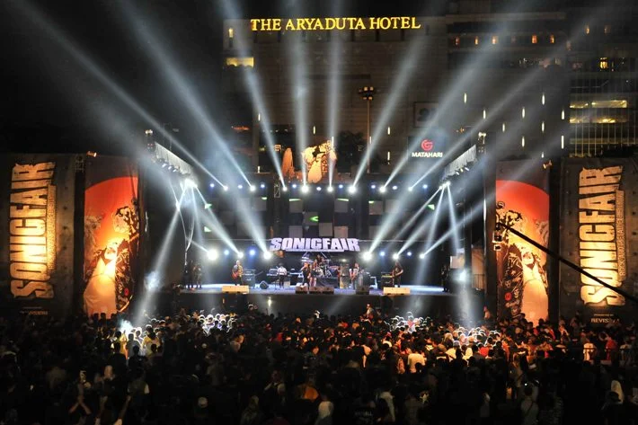 Poster Alex Band Dari The Calling Memeriahkan Sonic Fair 2015 Di Medan