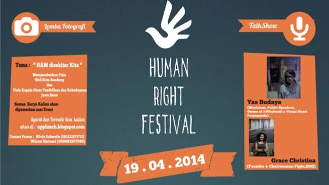Poster Human Right Festival