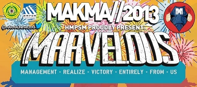 Poster MAKMA UNPAR 2013: MARVELOUS