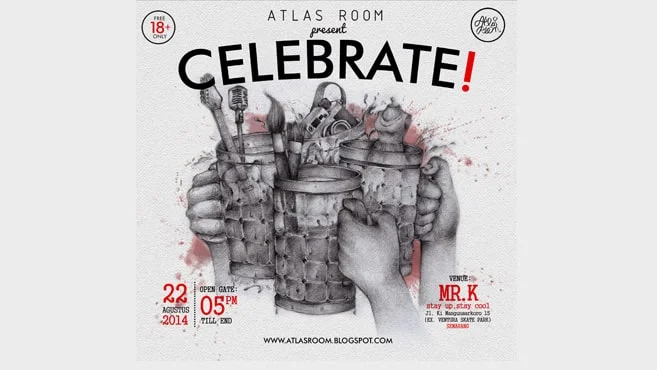 Poster Atlas Room, Gelaran Kreatif Anak Muda Kota Semarang