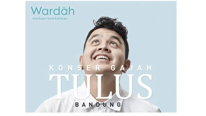 Poster Konser Gajah: Tulus