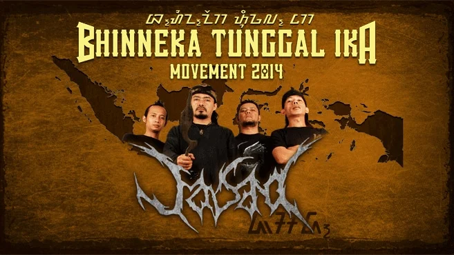 Poster Konser Musik Bhinneka Tunggal Ika Movement 2014