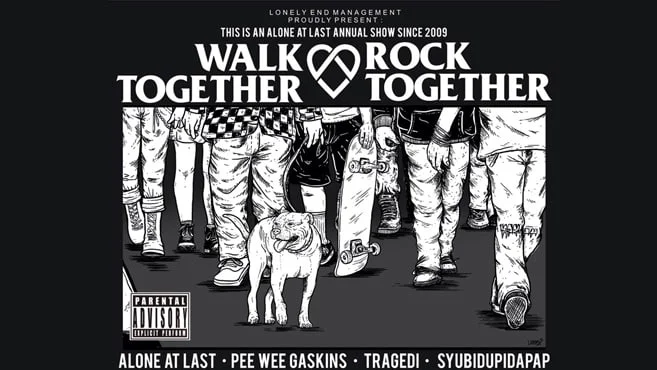 Poster WALK TOGETHER ROCK TOGETHER 2015