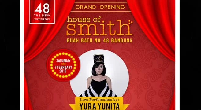 Poster Grand Opening House of Smith Buah Batu