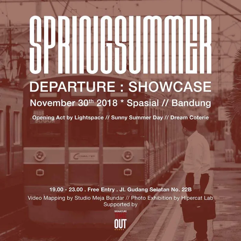 Poster Spring Summer : Departure Showcase