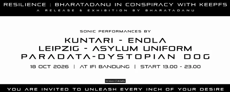 Poster Resilience "Bharatadanu in Conspiracy with Keepfs"