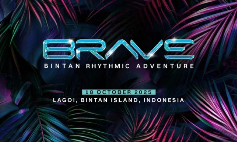 Poster BRAVE 2025: Festival Musik Elektronik Berkonsep Bioluminescence Pertama Di Asia Tenggara