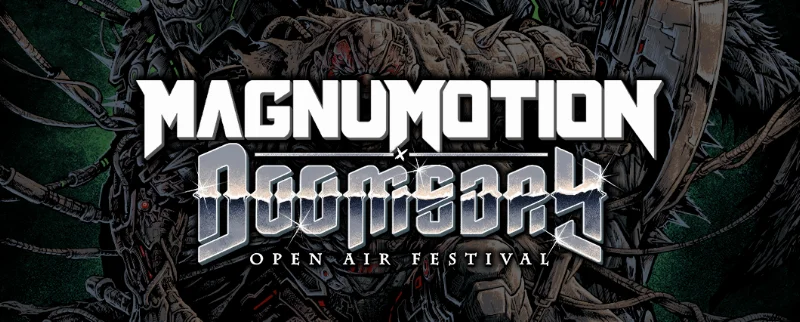 Poster MAGNUMOTION DOOMSDAY OPEN AIR 2026