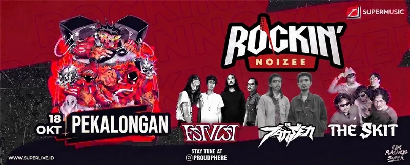 Poster Rockin Noizee 2026 - Pekalongan