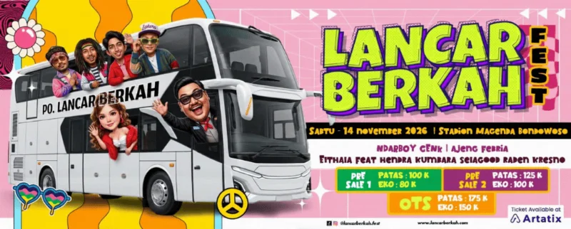Poster Lancar Berkah Fest