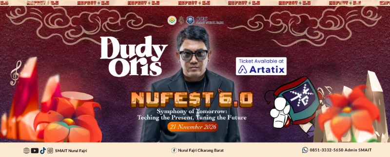 Poster Nurul Fajri Festival 6.0