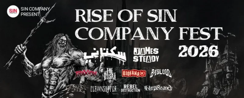 Poster RISE OF SIN COMPANY FEST 2026