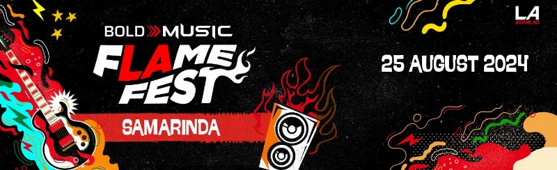 Poster Flame Fest 2024 - Samarinda