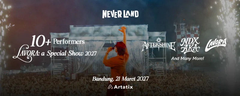 Poster NEVERLAND BANDUNG 2027