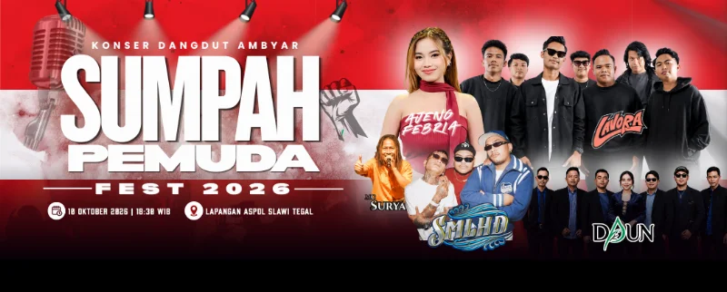 Poster SUMPAH PEMUDA FEST 2026