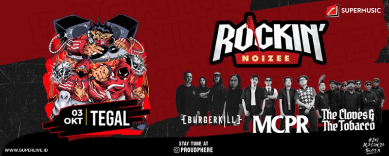 Poster Rockin Noizee 2026 - Tegal