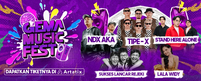 Poster GEMA Music Fest