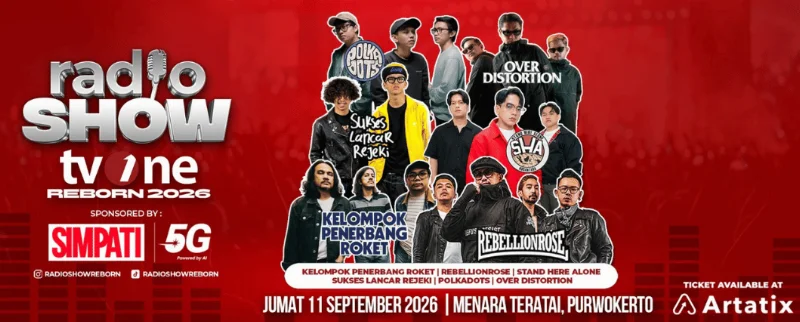Poster RADIO SHOW REBORN TV ONE PURWOKERTO