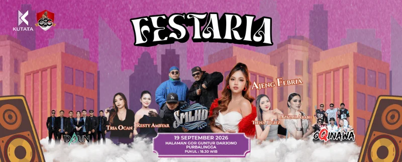Poster Festaria Purbalingga