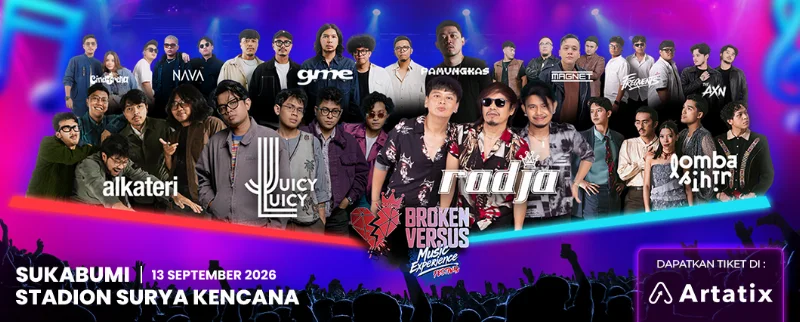 Poster BROKEN VERSUS - Sukabumi