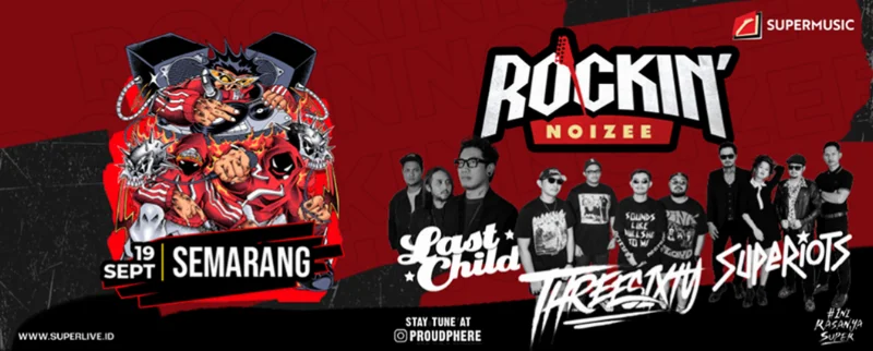 Poster Rockin Noizee 2026 - Semarang