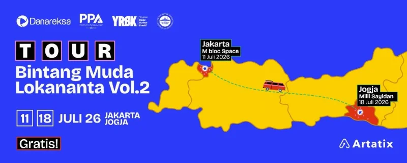 Poster Tour Bintang Muda Lokananta Vol.2 (Yogyakarta)