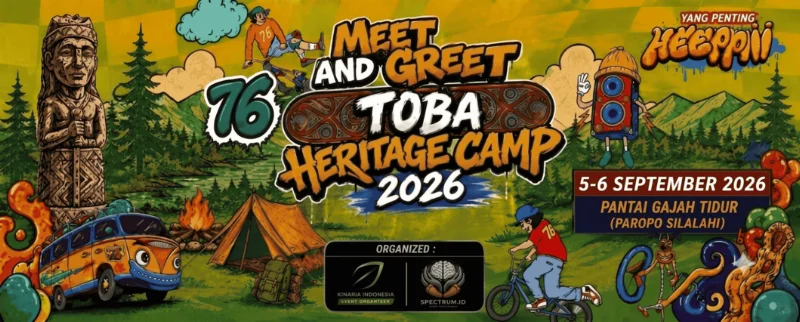 Poster MEET AND GREET TOBA HERITAGE 2026