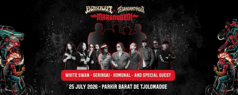 Poster Burnout x Tegangan Tinggi - Maranggeni