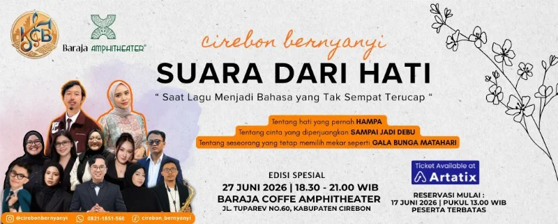 Poster Cirebon Bernyanyi Special Edition