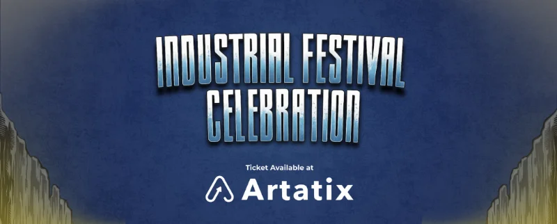 Poster Industrial Festival Celebration