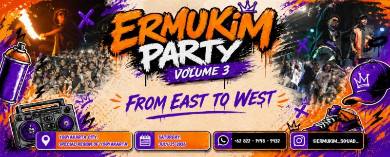 Poster Ermukim Party Vol 3