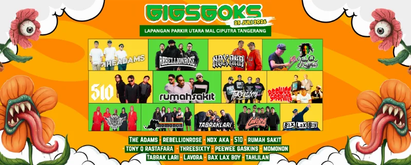 Poster GIGSGOKS FESTIVAL 2026