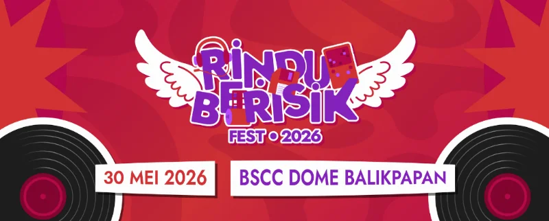 Poster RINDU BERISIK FESTIVAL 2026