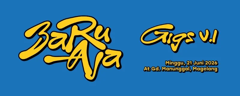 Poster Baru Aja Gigs vol. 1