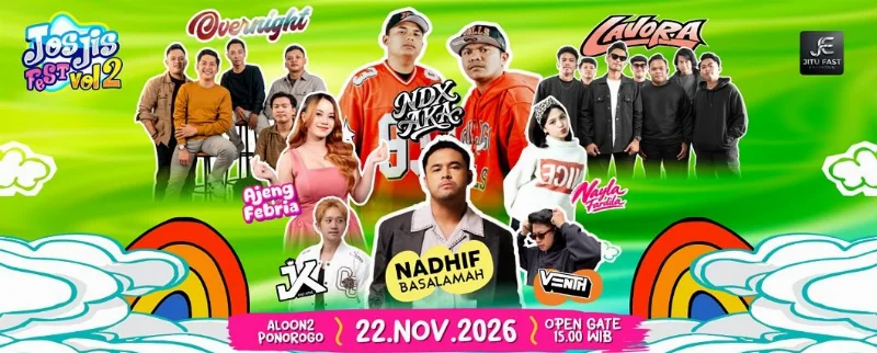 Poster Josjis Fest Vol.2