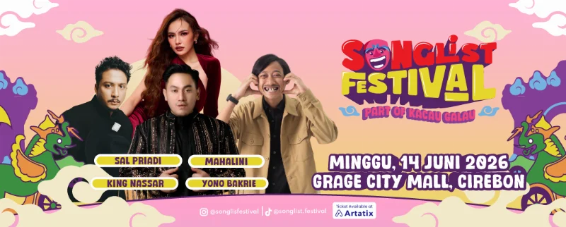 Poster SongList Festival