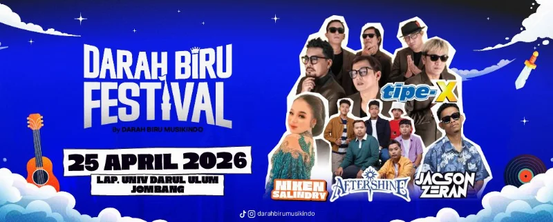 Poster Darah Biru Musik Festival