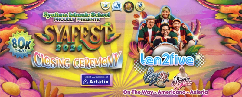 Poster SYAFANA FESTIVAL 2026