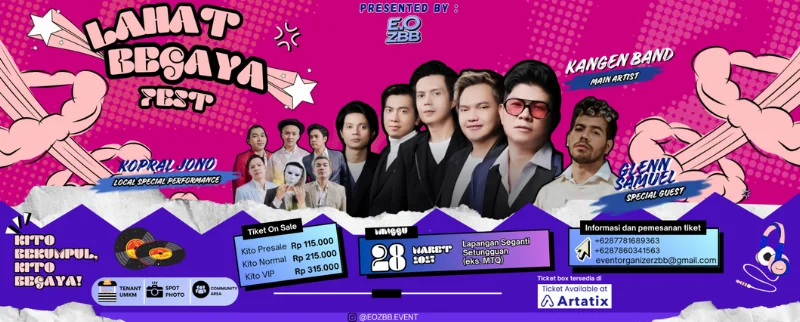 Poster Lahat Begaya Fest