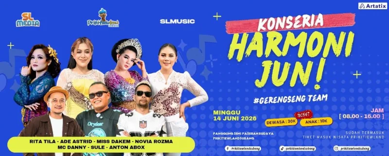 Poster Konseria Harmoni Juni